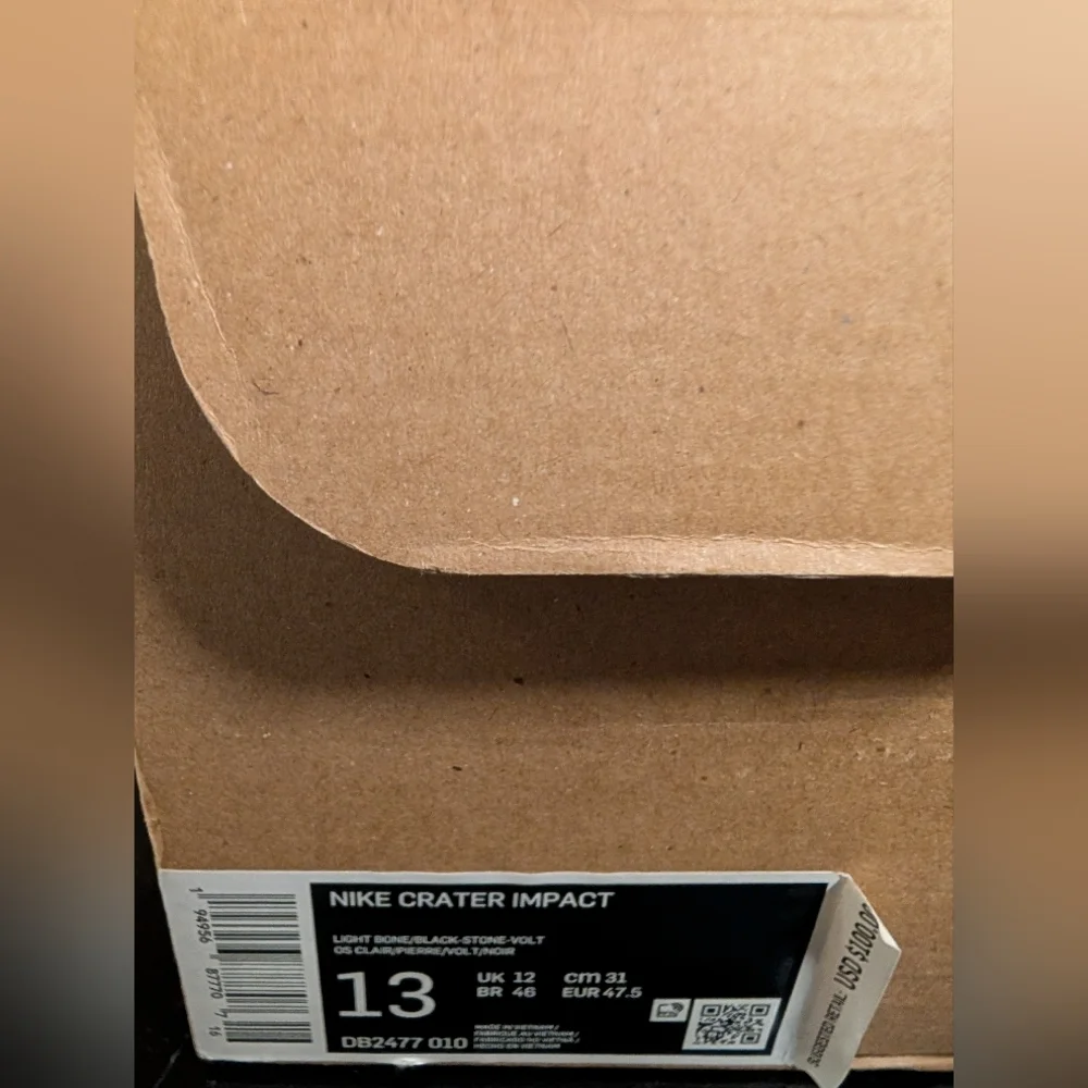 Nike Crater Impact Light Bone Men's Sneakers Size 13 Like New/Box MSRP $100 - Picture 11 of 11